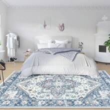 Homore Washable Vintage Area Rug Bohemian Decorative Rug, For Living Rooms, Bedrooms, Offices & Porches Front Door Entrances, Gift Giving, Home Décor,Non-Slip &Durable - Màu be - Xem 6