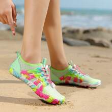 Scarpe da acqua mimetiche da donna, leggere e antiscivolo, calzini acquatici a piedi nudi, adatte per spiaggia, vacanza, campeggio, festa, nuoto, pesca