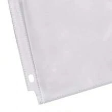 Basics - Protectores de hojas transparentes para carpeta de 3 anillos, 8.5 x 11 pulgadas (21.5 x 27.9 cm), polipropileno, paquete de 100 - Paquete de 100 - Ver 6