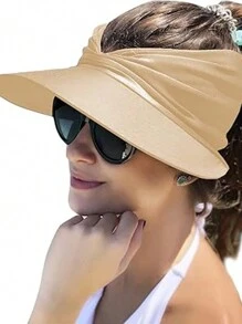 Sanrio 1pc Women's 2025 New Model Sunshade Cap Beach Hat, Sun Protection Outdoor Sports Travel Cap