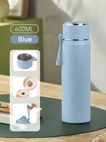 1 个 SUS316 不锈钢真空水瓶，带手柄和过滤器，500ml/16.9oz 和 600ml/20oz，防漏，适合户外旅行、跑步、骑自行车、徒步旅行、游泳返校 - 彩色 - 查看 10