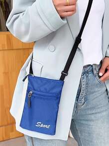 New Fashion Phone Bag Simple Shoulder Crossbody Small Square Bag Passport Documents Outdoor Small Bag Phone Bag For Women Wallet Purse Wallet