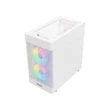 Sama ARGB-Q5-W White USB3.0 Tempered Glass Micro ATX Tower Gaming Computer Case - 1 - View 9