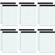 Graph Paper Pad 8.5 X 11, 12 Pack Graph Paper Notebook, 4x4 Graph Ruled, Grid Paper Pad 8-1/2" X 11", Blueprint Quadrille Pads, Grid Paper Notebook 8.5 X 11, White 70 GSM Graft Paper, 30 Sheets/Pad - 8,5 x 11,75 inch Trắng-Hình vuông-Gói 12 (30 tờ) - Xem 8