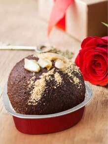 10/30 piezas Moldes de aluminio desechables con forma de corazón Yinkin de 5.4 pulgadas para magdalenas/cupcakes con tapas, para hornear postres, para el Día de la Madre, San Valentín, bodas, cumpleaños, tartas y muffins - Multicolor - Ver 10
