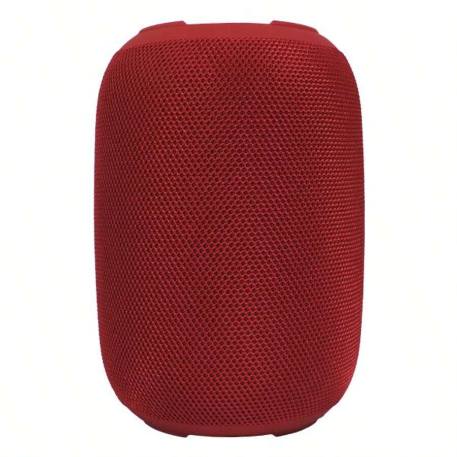 BUYTITI 4″ Bluetooth Speaker With RGB LED Light - Red - View 1