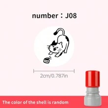 Cute Cat Pet Stamp, DIY Peripheral Stamps, Cartoon Stamp For Cute Journals, Adorable Cat Style, Educational Teacher & Parent Stamps