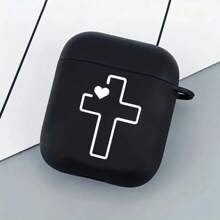 蜘蛛系列哑光黑色耳机盒带按钮兼容 Airpods 3/AirPods 1/2/AirPods Pro