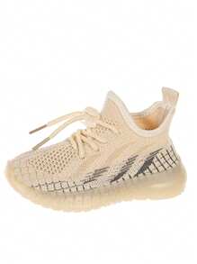 Zapatillas deportivas casuales para bebés/niños pequeños, zapatillas de correr para primavera/otoño, zapatos versátiles de un solo toque para pre-caminantes unisex