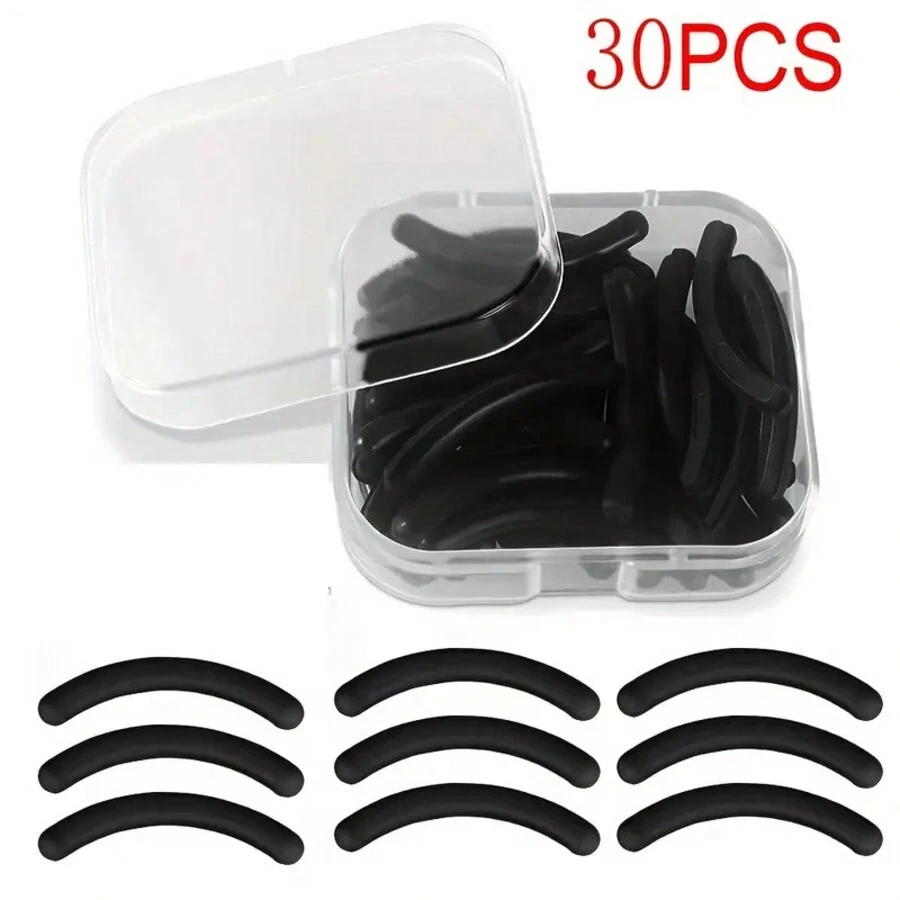 30pcs/10pcs Silicone Eyelash Curler Pads Set, Universal Replacement Refill Cushions With Transparent Storage Box, No Electric, No Scent, Suitable For Eyelash Curler Beauty Tools (Multi-Color),Makeup,Cheap,Room Decor,Vanity,Travel,Bedroom,Makeup Accessories,Eyelash Curler,Cheap,Stocking Stuffers,Makeup,Makeup Tools,Cheap Stuff,Gifts,Gifts For Women,Christmas Gifts,Giveaways,Travel,Cheap Stuff,Travel Essential