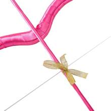 Cupid Bow And Arrow Set, Valentine's Day Cupid Costume Photo Props For Adults And Teens - Rose Red - View 6