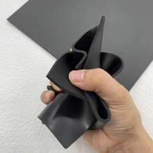 PORON Super Soft TPU Foam For Mechanical Keyboards - 3mm Thick, Noise Reduction Bottom Filling, Customizable, Flexible Material For Enhanced Keyboard Stability - Black - View 1