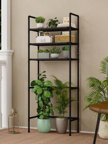 1 Pc 3-Tier Household Toilet Rack, Freestanding Bathroom Storage Organizer Shelf, Home Decor