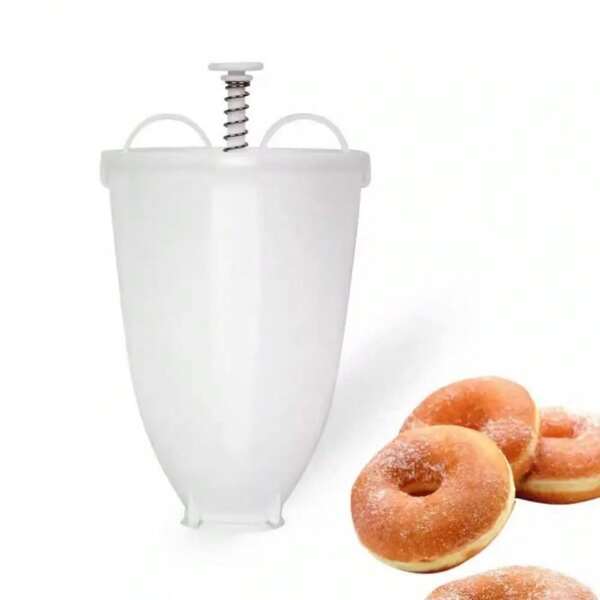 Molde para hacer donuts, molde de liberación para pasteles, prensa de molde, molde para hacer bagels, herramienta de horneado de donuts