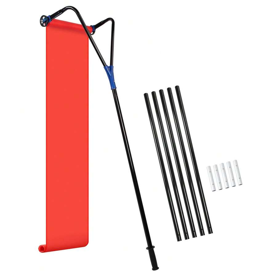 21 Feet Snow Roof Rake With 19 Cinches Milling Cutter And 3 Inches ...