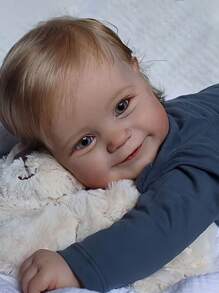 20 Inch Lifelike Reborn Baby Doll, 3D Painted Skin With Visible Veins Vinyl Limbs, Handmade Art Doll Just Like A Real Baby - Collectible Art Doll Christmas Gift/Birthday Gift/Thanksgiving Gift