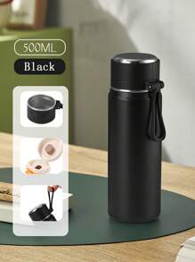 1 个 SUS316 不锈钢真空水瓶，带手柄和过滤器，500ml/16.9oz 和 600ml/20oz，防漏，适合户外旅行、跑步、骑自行车、徒步旅行、游泳返校 - 彩色 - 查看 14