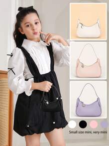 1pc S Mini Cute Handbag - Multicolor - View 2