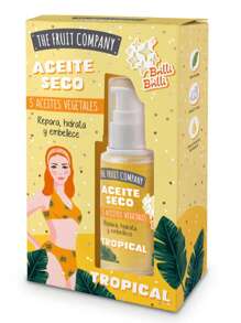 EverlyX The Fruit Company Dry Oil - Hydration And Shine With 5 Vegetable Oils - Coconut, Tropical, Monoi And Strawberry Cream ✅ Delivery 24/72h To Spain (Peninsula) - Tropical - View 4