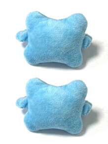 2pcs Cute Mouse Shaped Wrist Rest Cushion, Elastic Band Hand Pillow, Typing Protection Wrist Pad For Office