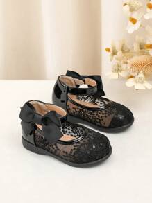 Children's Breathable Lightweight Casual Sandals, For Boys And Girls Aged 2-10 Years, Suitable For School, Outdoor, Party, All Seasons - Black - View 4