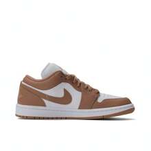Nike Zapatillas de baloncesto WMNS AIR JORDAN 1 LOW 2024 para mujer, de caña baja, DC0774-202 - Marrón - Ver 2