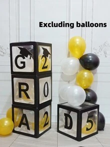 1 Set Class Of 2025 Photo Banner - Congrats Grad Perfect Graduation Decor Party Supplies Black - Multicolor - View 16