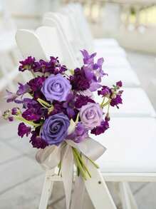 25Pcs Rose Artificial Flowers, Real Looking Fake Roses, Real Touch DIY Foam Floral With Stems For Wedding Bouquet Centerpiece Floral Arrangement Valentine's Party Home Table Decor