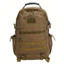 50L Outdoor Military Tactical Army Backpack Rucksack Camping Hiking Trekking Bag - Dark Brown - 查看 1