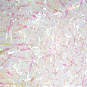 10g/30g/50g Supply Crinkle Cut Paper Shred Filler For Gift Wrapping Basket Filling, Birthday, Christmas, Thanksgiving, Wedding, Mother's Day, Iridescent