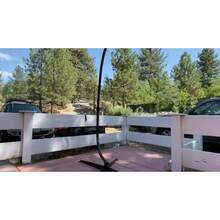 360-Degree Outdoor Metal Hammock C Stand For Hanging Chair And Porch Swing Chair - Default - View 2