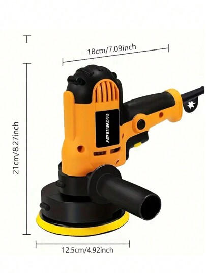 Máquina pulidora con cable Herramienta de bricolaje para detalles de automóviles Máquina pulidora de encerado para detalles de automóviles, Máquina pulidora de azulejos Máquina pulidora de encerado manual para automóviles Herramientas eléctricas automotrices Herramientas para detalles de automóviles