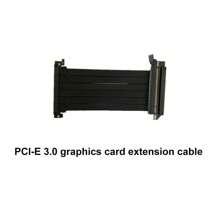 Mini-ITX PC Gaming Case Chassis Tower Small Form Factor Black With Riser Cable