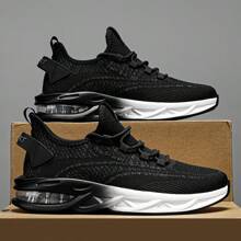 Simple, Stylish, Breathable, Comfortable, Air-Cushioned Sole, Outdoor Casual Sports Shoes