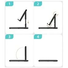 2025 NEW T2 Folding Phone Holder Table Mobile Portable Phone Holder Portable Foldable Phone Holder Compatible With Ipad IPhone - Multicolor - View 6