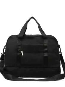 Large Travel Duffel Bag For Women,Weekender Bag,Overnight Bag With Wet Pocket&Trolley Sleeve, Lightweight Carry On Sports Tote Gym Duffel Bag Hospital Bag, Gift Bag For Women