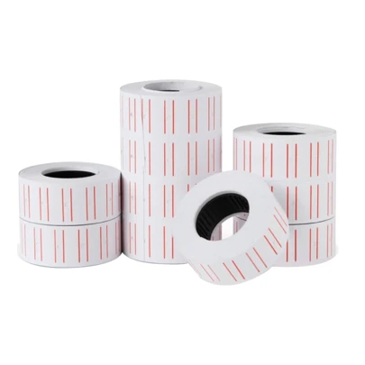 Etiquetadoras de Precios manual, rotuladoras de precios para negocios para etiquetas adhesivas + un rollo de etiquetas