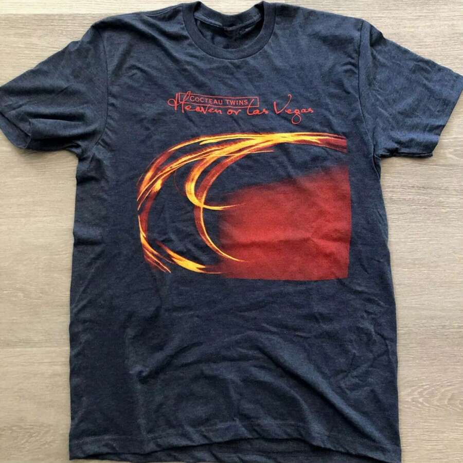 Cocteau Twins Heaven Or Las Vegas Shirt, Cocteau Twins T-Shirt Da05750 - màu đen - Xem 1