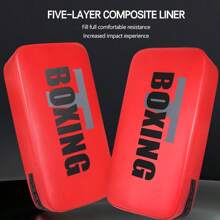 GINGPAI Boxing/Taekwondo Kick Focus Pads, Training Equipment Martial Arts Punch Pad Target Sparring Mitt