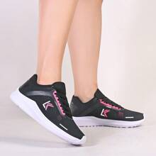 Women Wedge Sneakers - Hot Pink - View 5