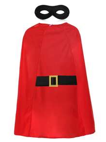 Kids Supertato Costume Hero Potato Costume Set Cape & Mask World Book Day Fancy Dress Kids Supertato Book Week Girls Boys Set - Cape, Eye-Mask & Belt - View 2