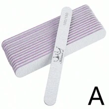25 pezzi/50 pezzi/100 pezzi Lime per unghie in legno sottile grigio - Lime per unghie a doppia faccia da 100/180 grana, lavabili, riutilizzabili, strumenti per manicure per unghie naturali e acriliche, per uso domestico e in salone