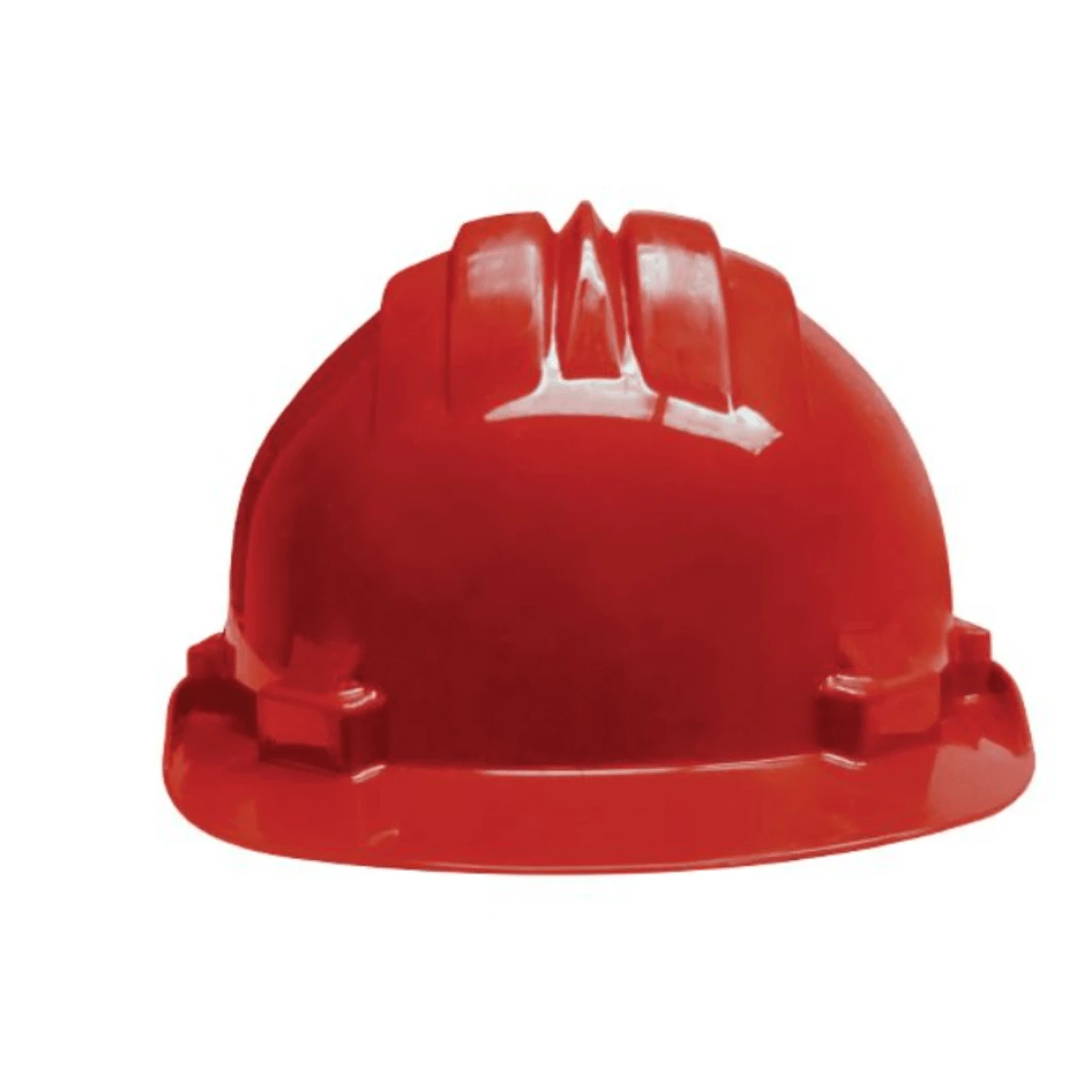 Casco de seguridad resistente contra impactos para construcción, mantenimiento - Rojo - Ver 1