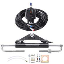 Hydraulic Outboard Steering Kit 90H P 150H P 300H P With Helm Pump Two-Way Lock Cylinder 24ft Or 26ft Hydraulic Hose For Single Engine Boats Precise Marine Steering Control - 150 H P 24 Ft - View 8