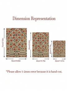 2 Pieces Flower Posters Arabic Print Picture Islamic Wall Painting Vintage Wall Arts Aesthetics Art Printing Fashion Room Decor Living Room Wall Decoration No Frame Gifts Birthday Graduation
