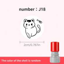 Cute Cat Pet Stamp, DIY Peripheral Stamps, Cartoon Stamp For Cute Journals, Adorable Cat Style, Educational Teacher & Parent Stamps
