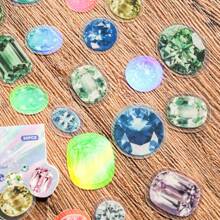 Pegatinas DIY para scrapbooking, pegatinas de material PET adecuadas para diarios, agendas, tarjetas, tumblers, teléfonos, pegatinas decorativas