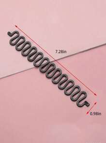 1 szt. Urządzenie do zaplatania warkoczyków kablowych, Urządzenie do zaplatania warkoczyków ośmiornicowych, Urządzenie do zaplatania warkoczyków falowanych, Narzędzia do stylizacji włosów do codziennego zaplatania i tworzenia koków, Wykonane z jednokolorowego tworzywa ABS, Odpowiednie na każdą porę roku, Zestaw do stylizacji włosów, Zestaw narzędzi do włosów, Artykuły szkolne, Akcesoria do włosów