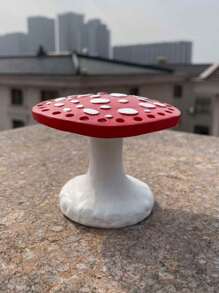 2 piezas Organizador de aretes con forma de hongo, Torre de joyería con forma de hongo, Estante decorativo hermoso, Estante de exhibición, Regalo de hongo para dama, Artículo de hongo lindo, Soporte de aretes con forma de hongo para escritorio, Adorno de resina, Día de la Madre, Regalo para mi madre, Decoración de habitación - Multicolor - Ver 6