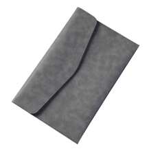 1pc Minimalist A4 Leather Document Organizer Bag, Office File Storage Pouch For A4 Size Documents And Items, Portable Business File Folder,Back To School,School Supplies - Multicolor - View 16